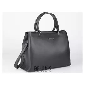 Сумка жен L-9968, 35*15*36, отд на молнии, н/карман, черный