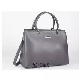 Сумка жен L-9968, 35*15*36, отд на молнии, н/карман, коричневый