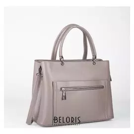 Сумка жен L-9993, 33*14*38, отд на молнии, 2 н/карман, пудра