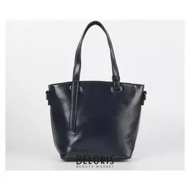 Сумка жен L- Е 88, отд на молнии, н/карман, длин ремень, синий