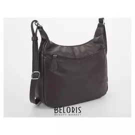 Сумка жен L-w024, 32*2*24, отд на молнии, 2 н/карман, регул ремень, коричневый