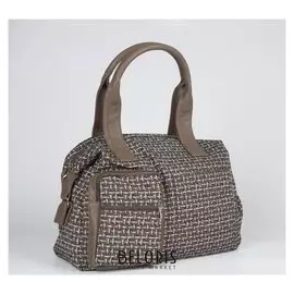 Сумка жен нк05-117, 37*17*32, отд на молнии, 2 н/кармана, бежевый джут гобелен