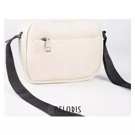 Сумка жен орландо, 20*6*14, отд на молнии, длин ремень, серый