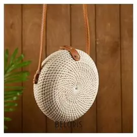 Сумка женская "Элфи" 21х21х7 см (Ремешок 65 см)