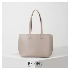 Сумка женская, отдел молнии, цвет пудра