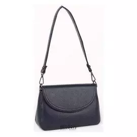 Сумка женская, отдел на клапане, наружный карман, цвет синий