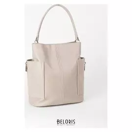 Сумка женская, отдел на кнопке, 4 наружных кармана, цвет бордовый