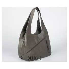 Сумка женская, отдел на молнии, 2 наружных кармана, цвет хаки