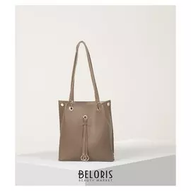 Сумка женская, отдел на молнии, цвет коричневый