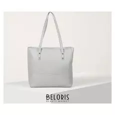 Сумка женская, отдел на молнии, цвет серый