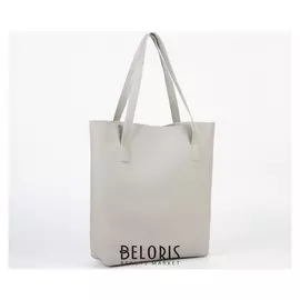 Сумка женская, отдел на молнии, цвет серый