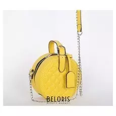 Сумка женская, отдел на молнии, цвет жёлтый