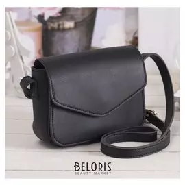 Сумка женская, отдел на молнии, н/карман, регул ремень, цвет чёрный