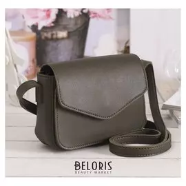 Сумка женская, отдел на молнии, н/карман, регул ремень, цвет зелёный