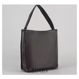 Сумка женская, отдел на молнии, наружный карман, цвет коричневый