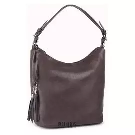 Сумка женская, отдел на молнии, наружный карман, цвет коричневый