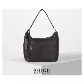 Сумка женская, отдел на молнии, наружный карман, цвет коричневый