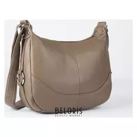 Сумка женская, отдел на молнии, наружный карман, цвет коричневый