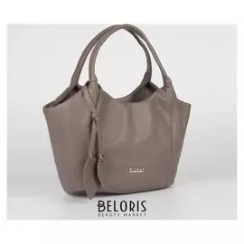 Сумка женская, отдел на молнии, наружный карман, цвет коричневый