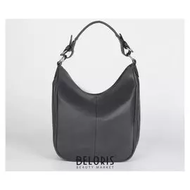 Сумка женская, отдел на молнии, наружный карман, цвет серый