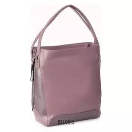 Сумка женская, отдел на молнии, наружный карман, цвет сиреневый