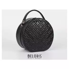 Сумка женская, отдел на молнии, наружный карман, длинный ремень, цвет чёрный