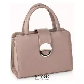 Сумка женская, отдел на молнии, наружный карман, длинный ремень, цвет коричневый