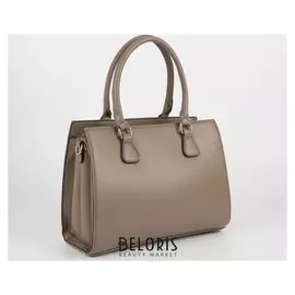 Сумка женская, отдел на молнии, наружный карман, регулируемый ремень, цвет светло-коричневый