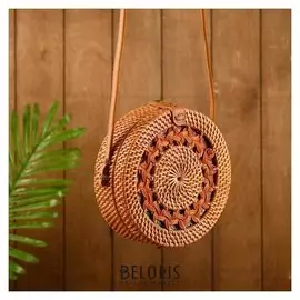 Сумка женская "Сухана" 21х21х9 см (Ремешок 65 см)