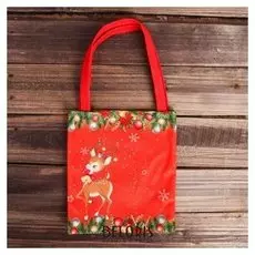 Сумочка для подарков «Оленёнок»