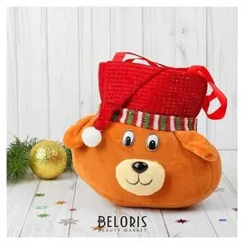 Сумочка на замочке Собачка в колпаке