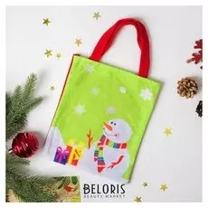 Сумочка «Новогодний снеговик», размер 20×23 см