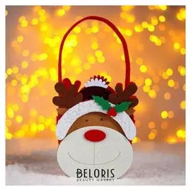 Сумочка «Олень», с пайетками