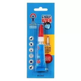 Супер-клей моментальный "Еврогарант", гель, 3 г