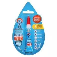 Супер-клей моментальный "Еврогарант", гель бокс