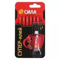 Супер-клей "Сила. сверхпрочный", 3 грамма