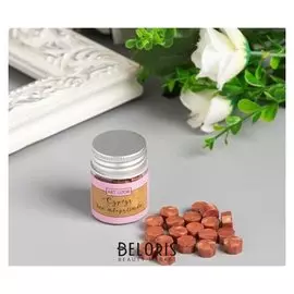 Сургуч в гранулах в баночке "Восьмигранник" карамель 9 гр 4,5х3х3 см