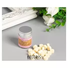 Сургуч в гранулах в баночке "Восьмигранник" льняной 9 гр 4,5х3х3 см