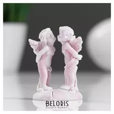 Сувенир "Амурчики на сердце (Пара)" 6,5см