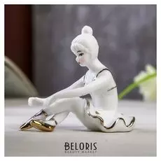 Сувенир "Балерина" золотистый