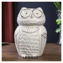 Сувенир "Белый филин" 19х12,5х10,5 см