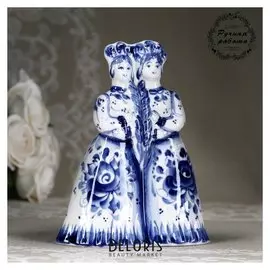 Сувенир "Близняшки" ,гжель
