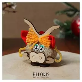 Сувенир "Бычок" на липучке, 8 см