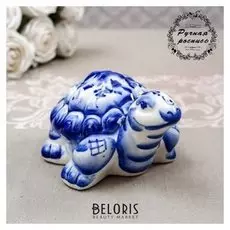 Сувенир "Черепаха", гжель