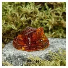 Сувенир "Черепаха", янтарный