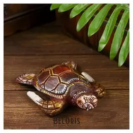 Сувенир "Черепашка" дерево 16х12х4,5 см