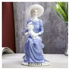 Сувенир "Дама с котенком"