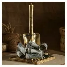 Сувенир «Денежная лопата» 26 см