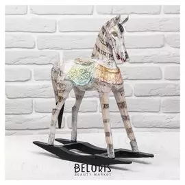 Сувенир дерево "Лошадка-качалка" 40х40х12 см