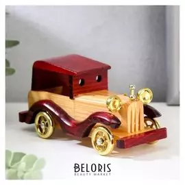 Сувенир дерево "Ретроавтомобиль" 5,5х6,5х14,5 см